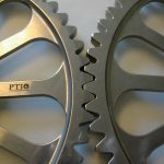 Meshed gears